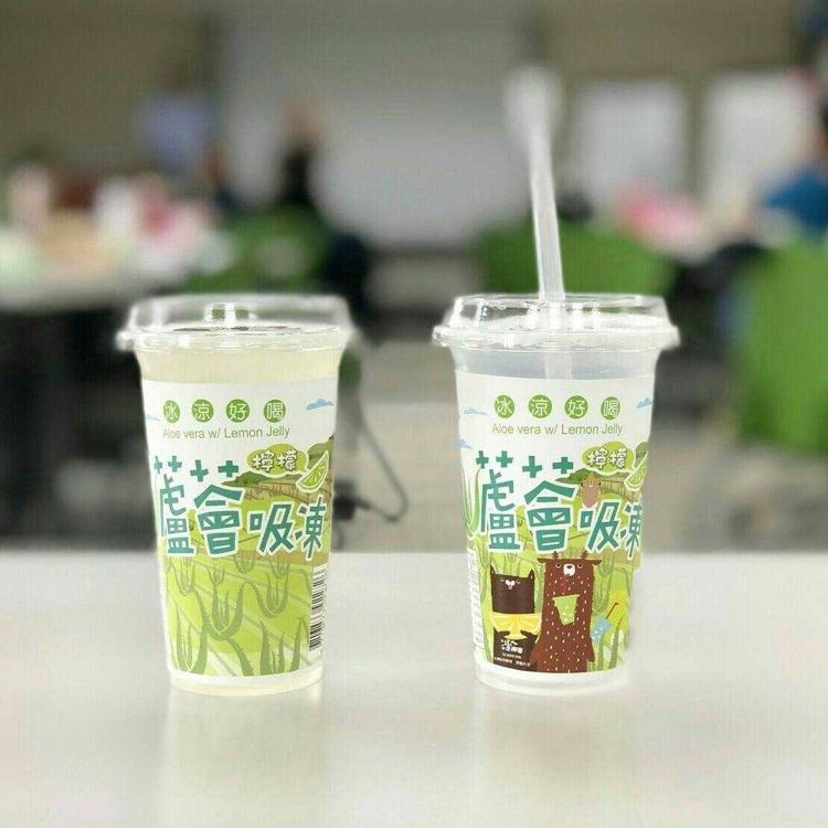 【村家味】檸檬蘆薈吸凍(24杯/箱)