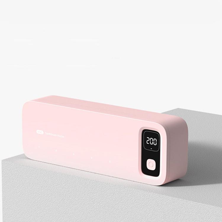 【西格生活館】韓風UVC紫外線渦輪風乾殺菌牙刷消毒架 無痕安裝 充電 殺菌 收納 浴室 防疫 紫外線