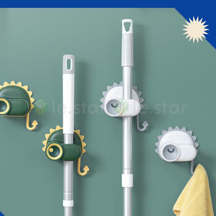 lestar 免打孔萌趣系列多功能拖把架