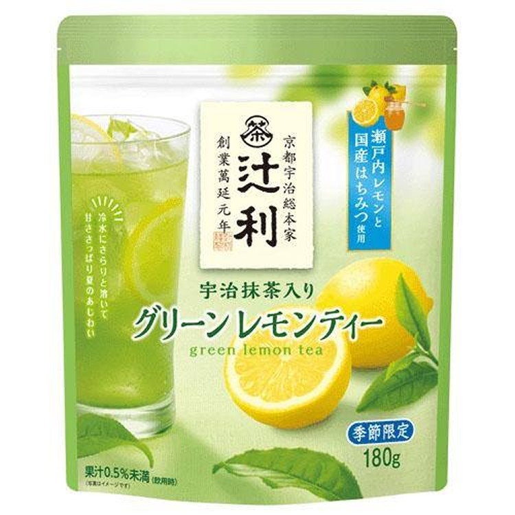 日本季節限定抹茶老舖子 宇治檸檬抹茶粉