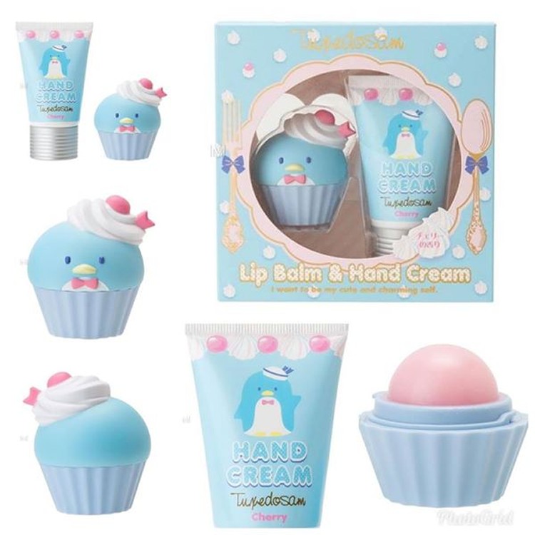 預購~日本三麗鷗 甜點造型護唇護手組合(請備註款式)