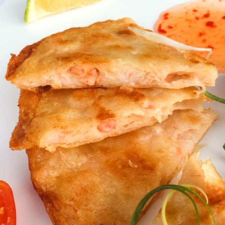 【五朝港水產】蝦爆了月亮蝦餅|滿滿蝦仁|可看見整尾蝦仁|肉質Q彈|皮薄蝦多