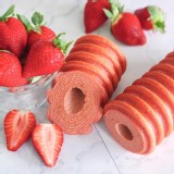 【亞典菓子工場】草莓年輪蛋糕(蛋奶素)
