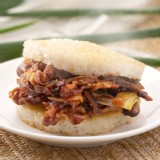 【紅龍】鮮香洋菇豚燒米漢堡 (170g/顆)*2顆