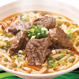 【紅龍】紅燒牛肉麵 (牛肉湯600g*4包; 麵220g*4包)
