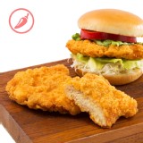 【紅龍】全熟卡啦香辣雞腿堡 (5片/袋)