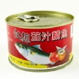 紅麴茄汁鯖魚罐230公克
