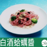 白酒蛤蠣醬/含熟食圓麵條