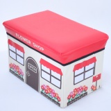 花車收納凳(大款) 收納箱/玩具箱