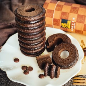 免運!【亞典菓子工場】巧克力年輪蛋糕 160g/條 (20條，每條177.6元)