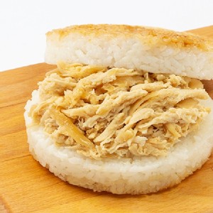 【KK Life-紅龍】紅蔥雞絲米漢堡