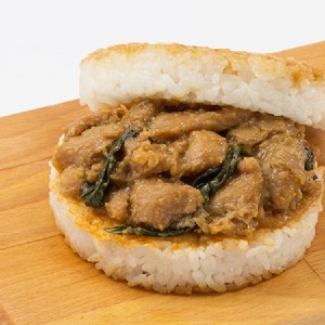 【KK Life-紅龍】台菜三杯雞米漢堡