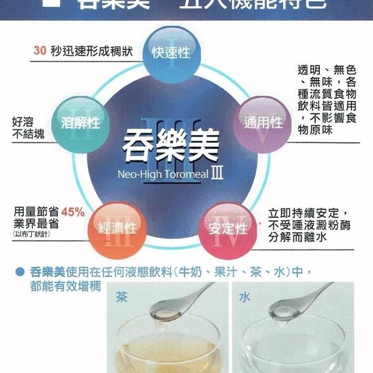 【吞樂美】增稠劑 (100g/罐)，加贈1g x 4小包