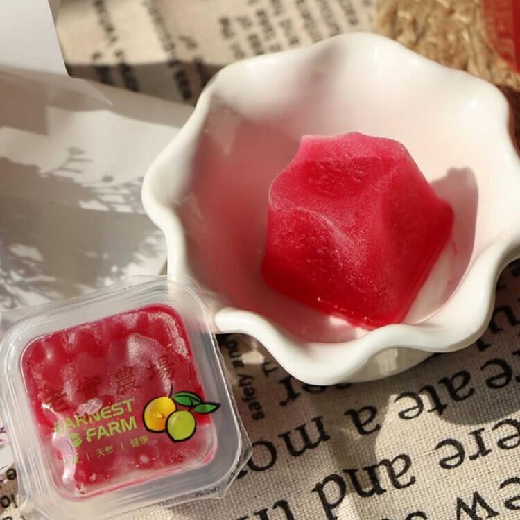 【10袋任選】老實農場檸檬百香X檸檬蔓越莓冰角(28gx10個/袋)