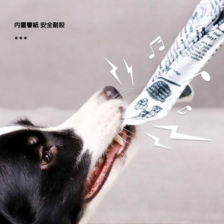 【CityStar】寵物狗狗發聲報紙可耐咬磨牙自嗨玩具