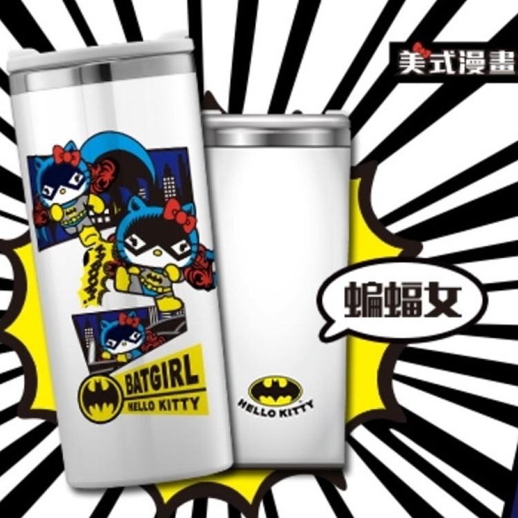 7-11【Hello Kitty 不鏽鋼隨行杯】-蝙蝠女