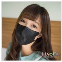 平價 N95【HAOFA】『3D 氣密型立體口罩』五層式 50入/包 口罩 黑口罩 黑色口罩 台灣製