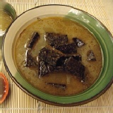 麻油米血糕湯 (1~2份重約1000公克，附醬料)