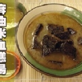 麻油米血糕湯(1~2份重約1000公克，附醬料) 特價：$100