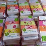 carter's 五件繡花短袖哈衣組 尺碼:3M / 6M / 9M / 12M (預購款)