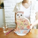 (韓國文具) Jetoy 貓咪月曆 2011年 特價：$55