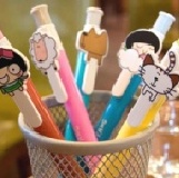 韓國MJ可愛造型筆 特價：$12