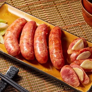 品元堂 蒜味香腸 5入(300g/包)