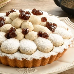 黑糖珍珠美人茶派6吋