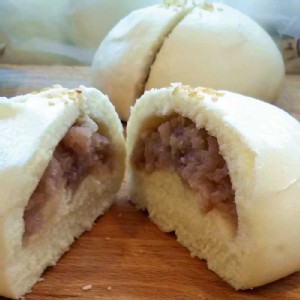 大甲芋泥包-奶素(紫色圓點)