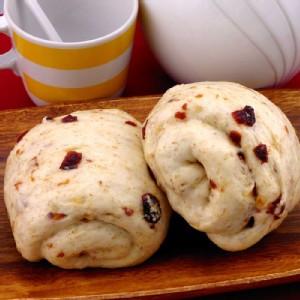 蔓越莓微甜饅頭-全素(紅色圓點)