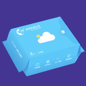 愛康超透氣衛生棉-日用型(24cm/8片裝)