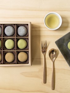 夢の石 - 濃郁綜合9入(抹茶/黑糖/芝麻)