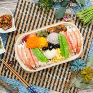 鮮蝦蟹棒沙拉-和風醬