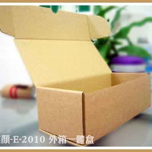 E2010外箱一體盒瓦愣紙盒果醬罐一體成形盒瓦愣盒紙箱