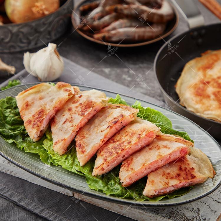 【海揚鮮物】滿滿蝦仁虎皮蝦捲 (180g) /月亮蝦餅(240g) 兩種任選