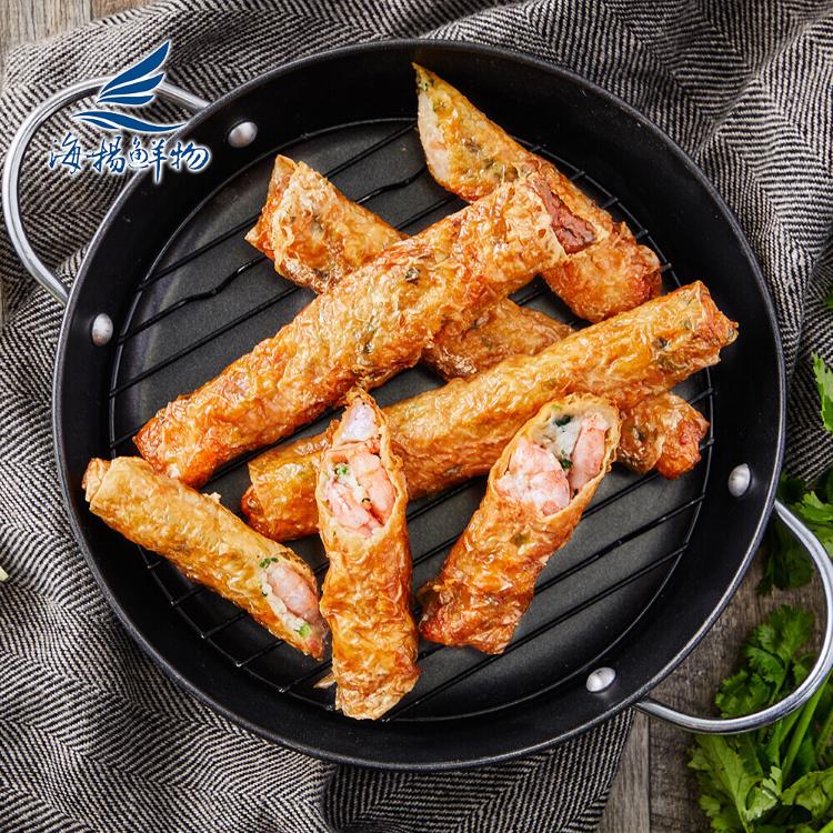 【海揚鮮物】滿滿蝦仁虎皮蝦捲 (180g) /月亮蝦餅(240g) 兩種任選