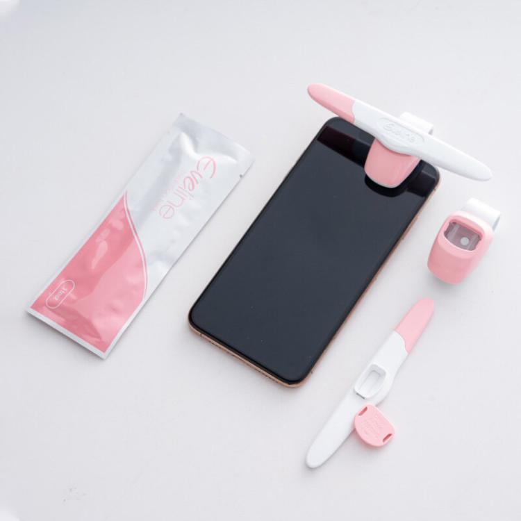 【Eveline伊必測】AI智慧科技備孕 排卵檢測 組合包(10入+手機定位器)