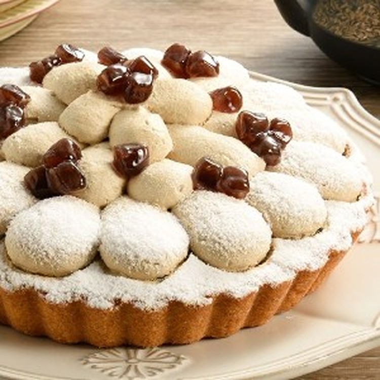 黑糖珍珠美人茶派6吋