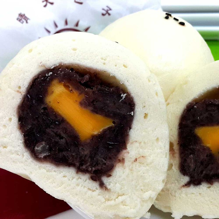 紅豆起司包-奶素(紅色圓點)