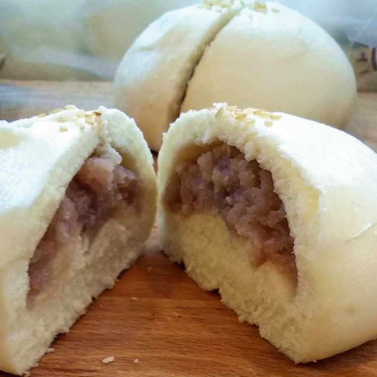 大甲芋泥包-奶素(紫色圓點)