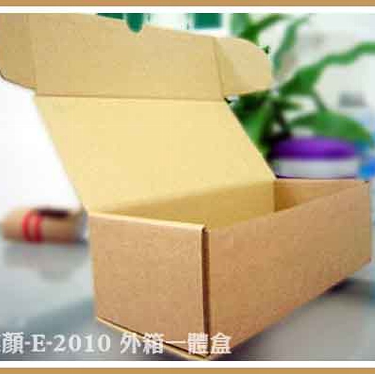 E2010外箱一體盒瓦愣紙盒果醬罐一體成形盒瓦愣盒紙箱