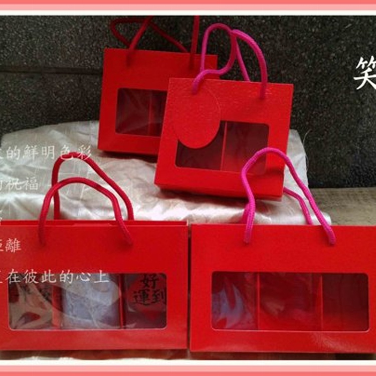 紅玫瑰3入提盒牛皮紙盒3入手工皂包裝禮盒手工皂禮盒