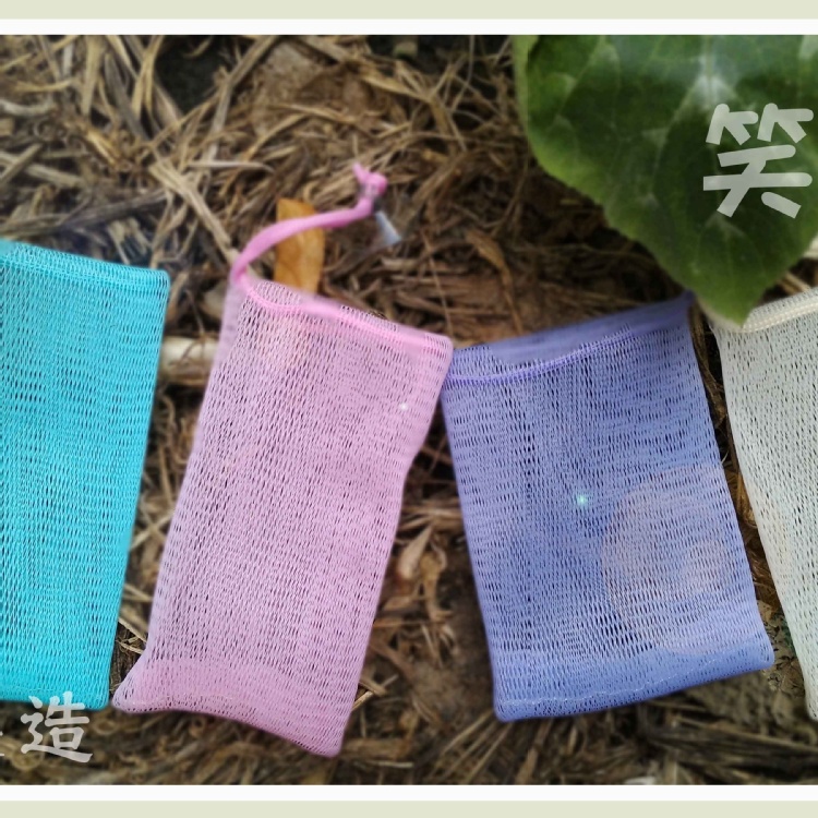 香皂起泡袋肥皂起泡袋吸盤皂袋吸盤袋手工皂袋吸盤網袋