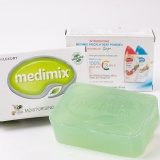 印度當地特價版~MEDIMEX草本嬰兒皂(淺綠色)