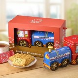 Hello Kitty鹹蛋黃方塊酥-小火車禮盒