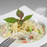 【新品促銷】奶汁雞蓉醬 (不含麵) 特價：$46