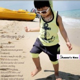 墾丁我來啦~~海錨透氣網格連帽背心+百搭哈倫褲套組 現貨!!