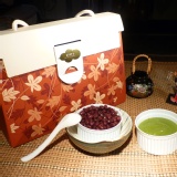 6杯裝抹茶葛酪（日本菓子奶酪）禮盒--葛粉與抹茶及紅豆的相遇
