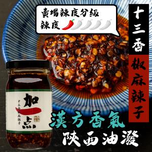 【加一点】十三香椒麻辣子 減鹽 陝西傳統口味 油潑