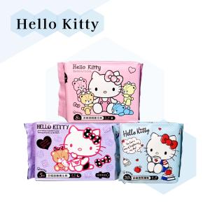 Hello Kitty 涼感萌萌衛生棉(日用)／涼感甜睡衛生棉(夜用)／涼感透氣護墊 (3款任選)